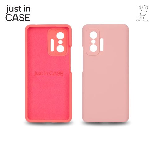 2u1 Extra case MIX PLUS paket PINK za Mi 11T/11T pro 128GB slika 2