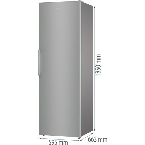 Gorenje R619EES5 Frižider sa jednim vratima, 398L, Visina 185 cm, Širina 60 cm, Sivi slika 2