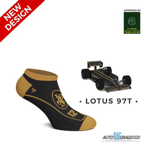 ČARAPE "LOTUS 97T JPS" NAZUVICE VELIČINA L slika 1