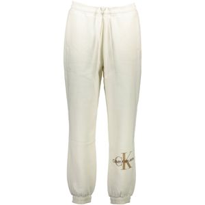 CALVIN KLEIN WOMEN'S WHITE TROUSERS