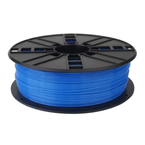 Gembird PLA filament for 3D printer, Fluorescent Blue, 1.75 mm, 1 kg slika 1