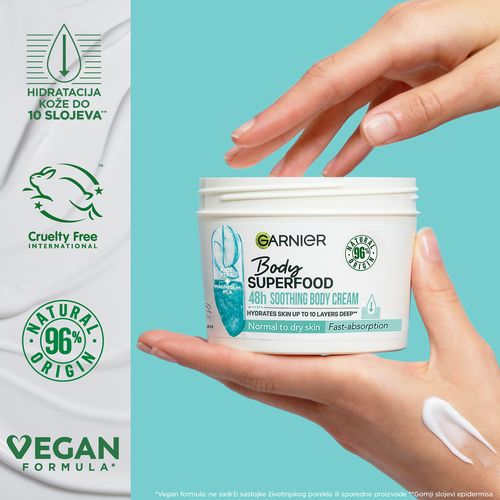 Garnier Body Superfood Aloe krema za telo 380ml slika 6