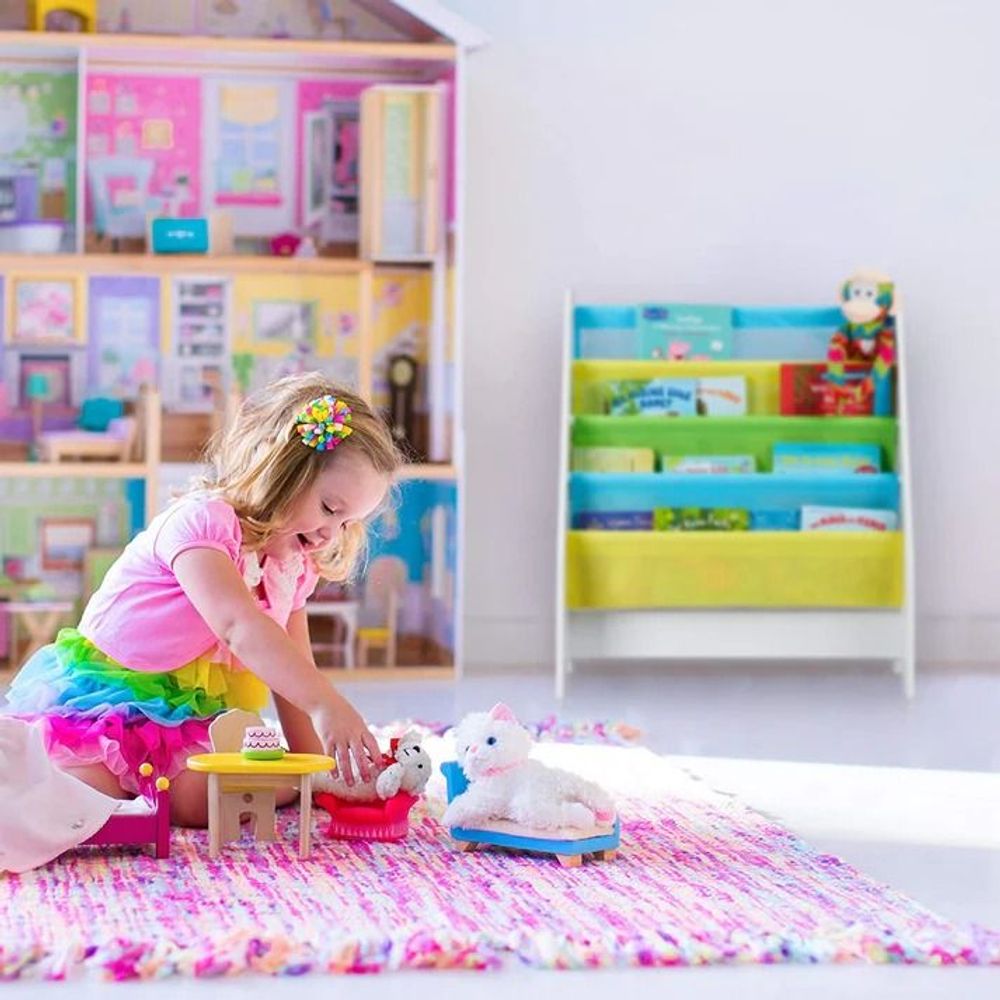 Kinder Home Dječija polica za knjige Sirena slika 12