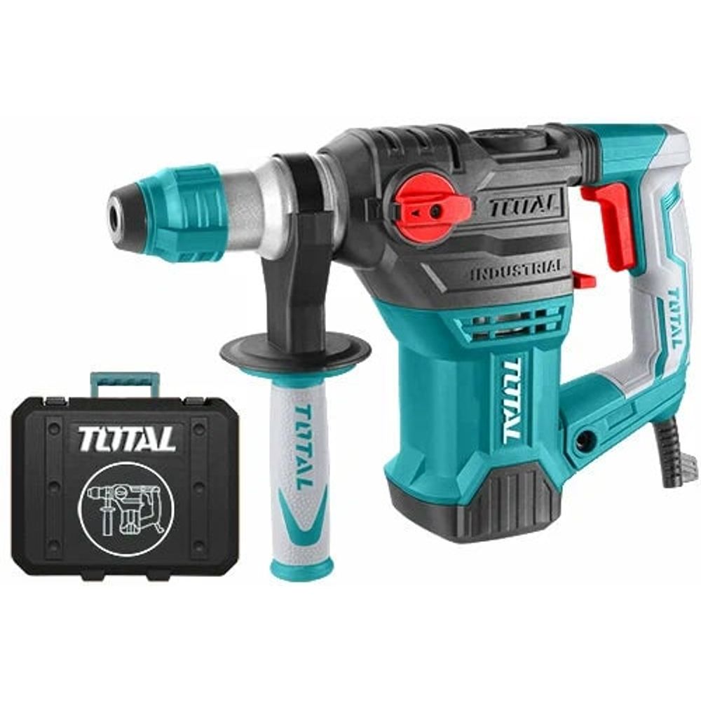 TOTAL Rotacijski čekić 1500W, SDS Plus, 4400 udaraca/min, 14mm, 5,5J, INDUSTRIAL (TH1153216) slika 2