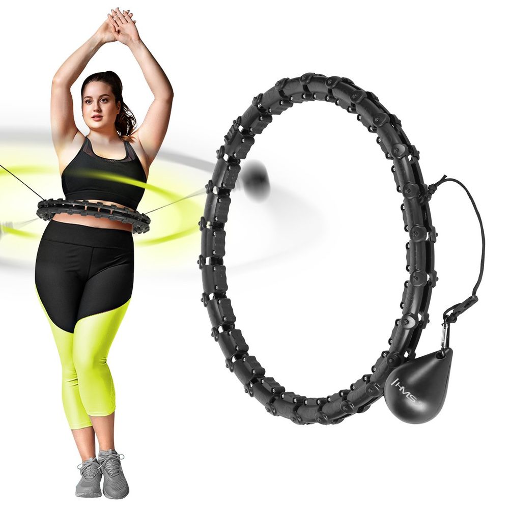 Hhw11 plus size hula hoop crni s utegom hms slika 3