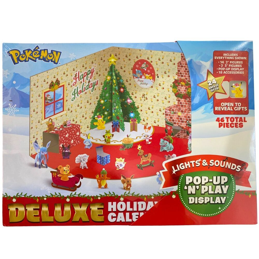 Pokémon Adventski Kalendar Deluxe s Svjetlom i Zvukom slika 2