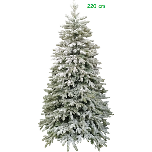 Umjetno božićno drvce - EXCLUSIVE snježno - 220cm slika 1