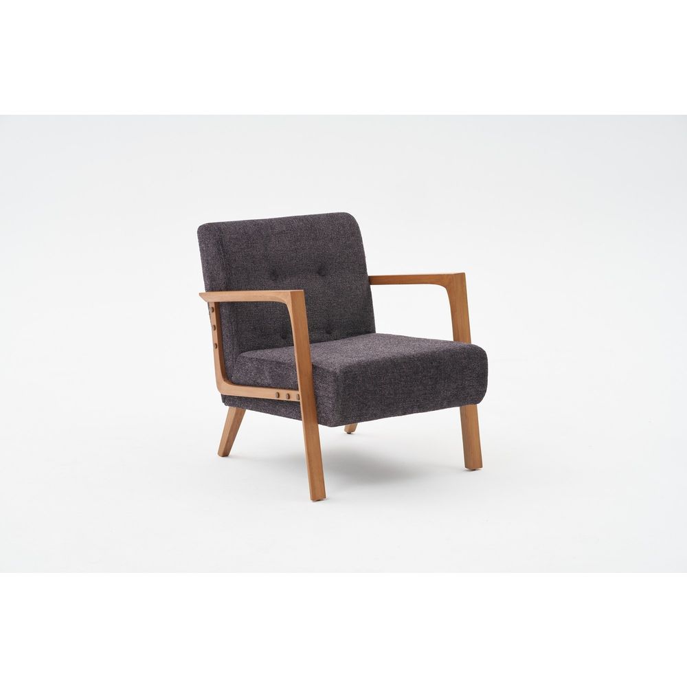 Kemer - Antracitni Wing Chair slika 4