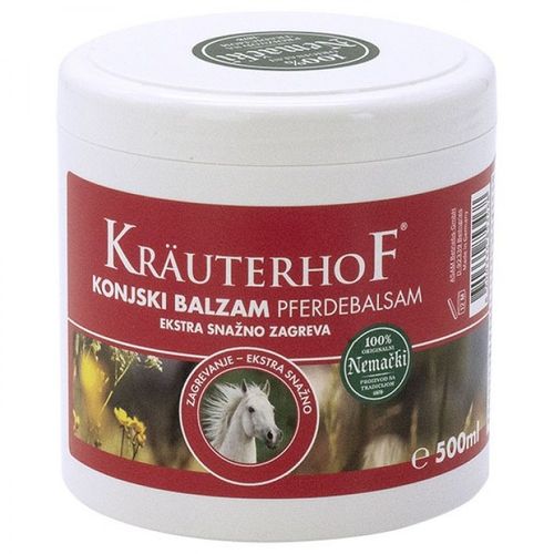 Krauterhof Konjski Bal.Sa Ef.Topl.Eks.Jak500Ml New slika 1