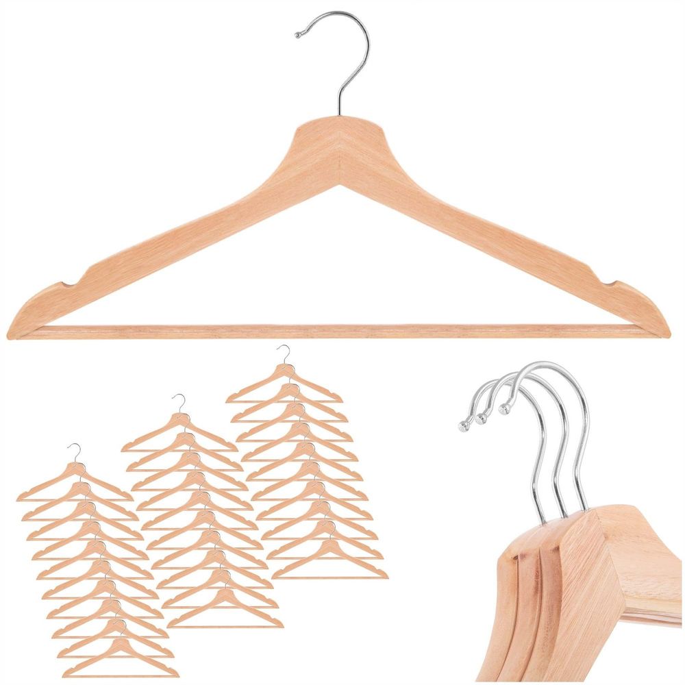 Hg0086 drvena vješalica 30 kom. slika 4