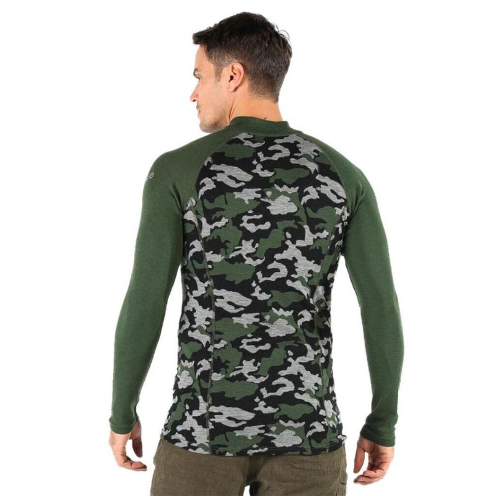 Woolona Muška majica Asker ZIP slika 3