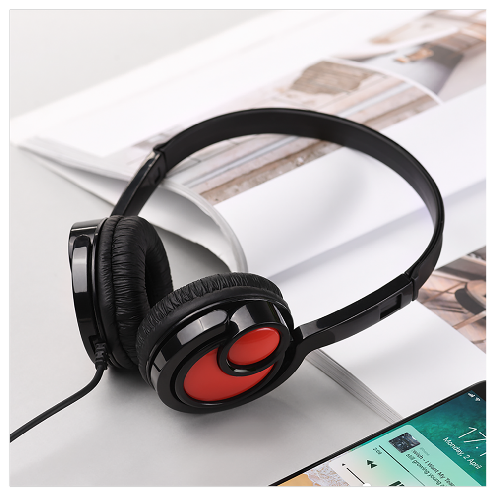 hoco. Slušalice sa mikrofonom - W17 Delightful Headphones MIC BK slika 4