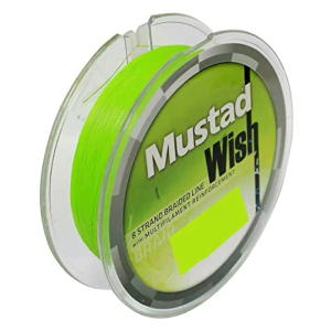 Mustad Wish Braid 8nitna 250m 0,21mm 18,2kg upredena struna za ribolov