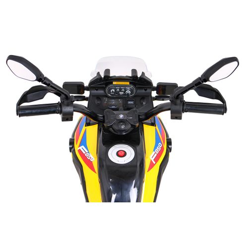 Licencirani motor na akumulator BMW F850 GS - žuti slika 10