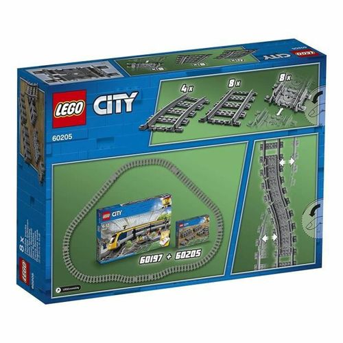 Playset Lego City 60205 Rail Pack 20 Dijelovi slika 8