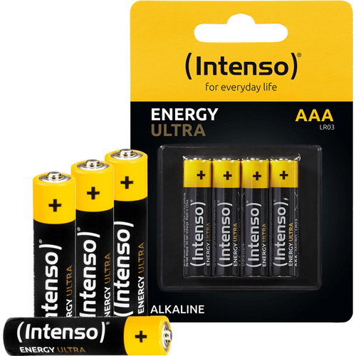 (Intenso) Baterija alkalna, AAA LR03/4, 1,5 V, blister 4 kom - AAA LR03/4 slika 3