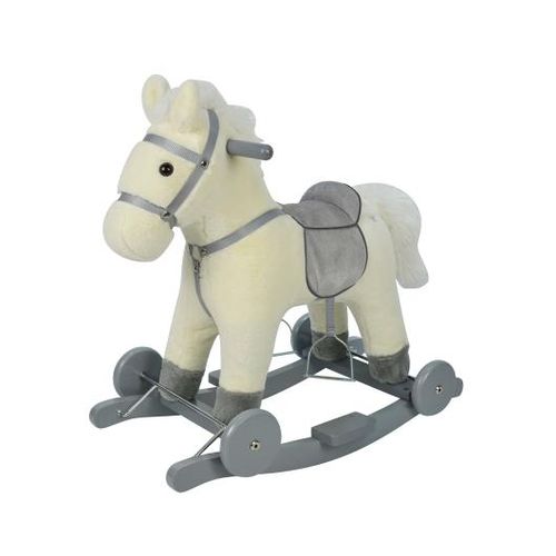 Chipolino igračka na luljanje sa kotačima Horse - white slika 1