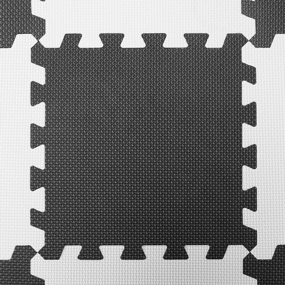 Kinderkraft Podloga za igru LUNO 150x180cm, Black slika 5