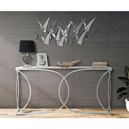 Mauro Ferretti Zidni metalni panel gabbiani cm 93x12,7x47,6 slika 5