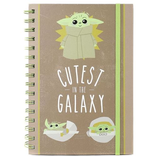 Star Wars: The Mandalorian (Cutest in the Galaxy) A5  Notebook slika 1
