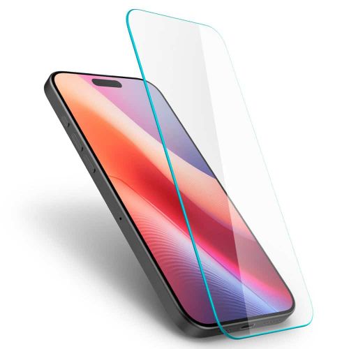 Spigen - Glas.tR Slim kaljeno staklo AGL07937 za iPhone 16 Pro - prozirno slika 3