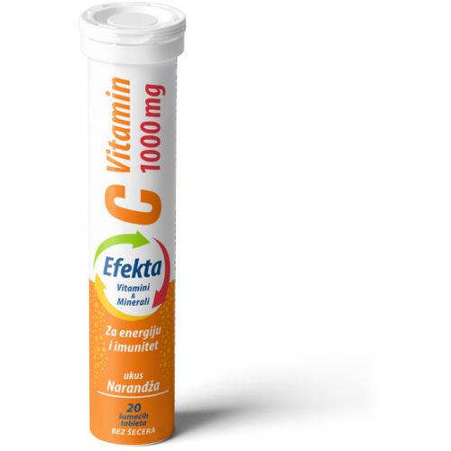 Efekta Vitamin C 1000mg, 20 šumećih tableta slika 1