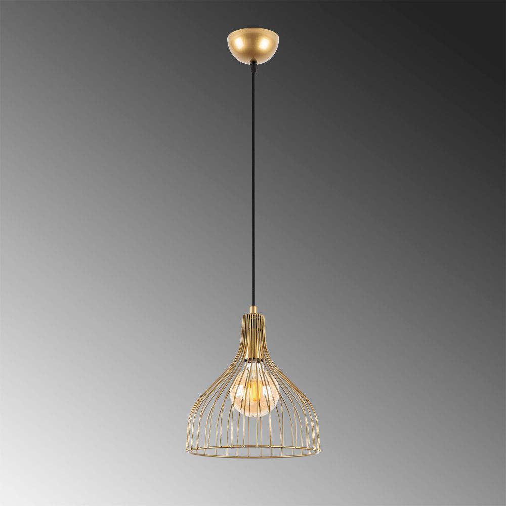 Luster "Cafu - 11566", zlatna boja slika 4