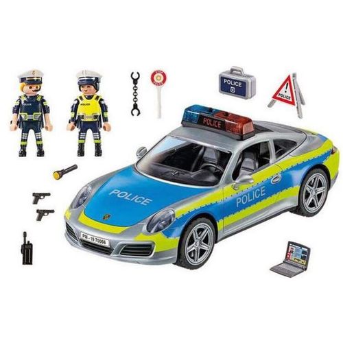 Playset Porsche 911 Carrera 4S Police Playmobil 70066 (36 pcs) slika 2