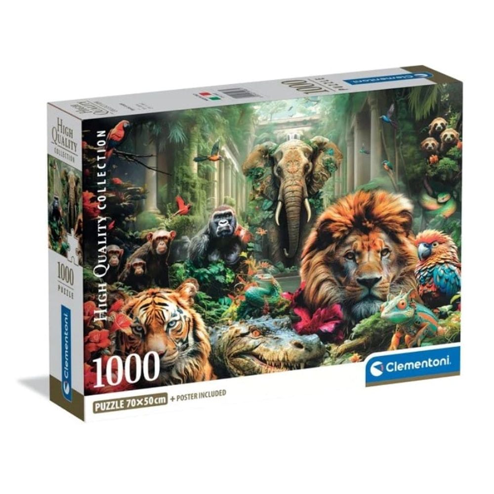 Clementoni CL39987 Puzzle Mistična džungla 1000kom slika 1