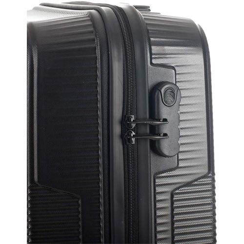 Ornelli srednji kofer Hermoso, crna slika 4
