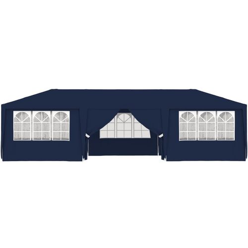 Profesionalni šator za zabave 4 x 9 m plavi 90 g/m² slika 11