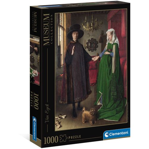 Van Eyck Marriage Arnofini puzzle 1000pcs slika 1