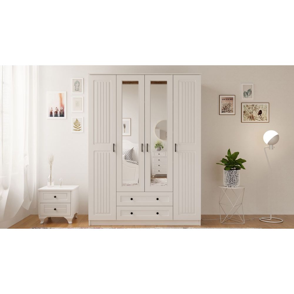 Ormar Rb-074 u Mat Bijeloj Boji slika 2