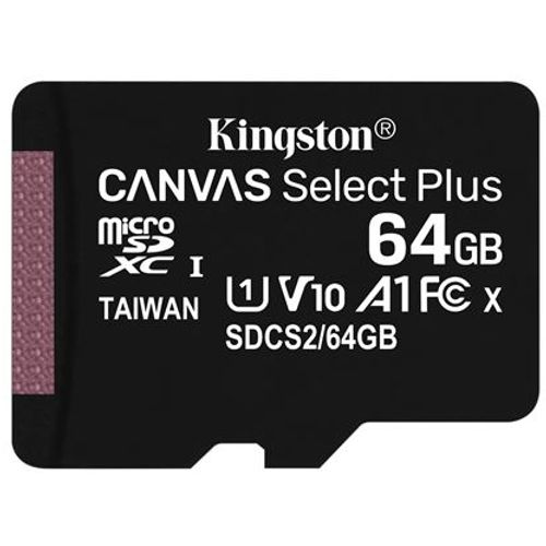 Memorijska kartica Kingston SD MICRO 64GB Class 10 UHS-I Plus slika 1