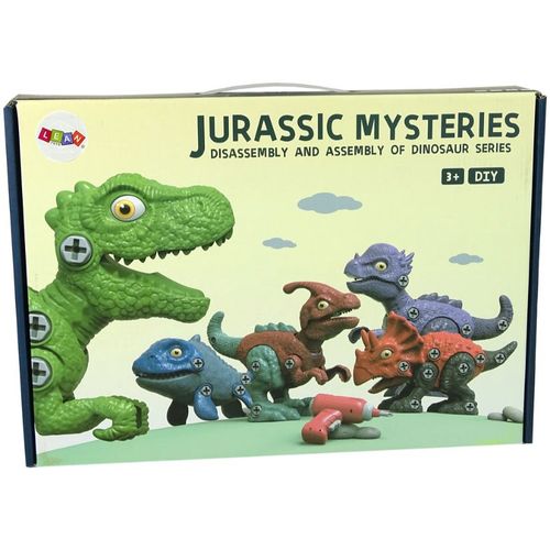 Veliki set 5 dinosaura za rastavljanje s dodacima slika 4