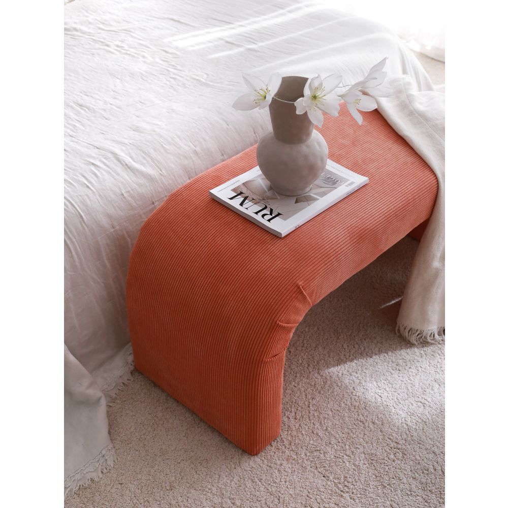 Nu Bench - Coral Coral Pouffe slika 5