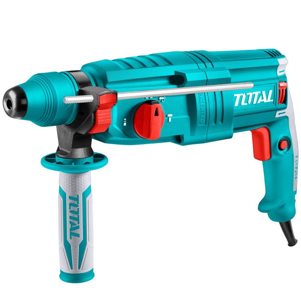 TOTAL Rotacijski čekić 800W, SDS Plus/4000bpm/14mm/2,5J (TH308268) slika 4