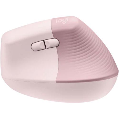 LOGITECH Lift Vertical Ergonomic Wireless miš roze slika 8