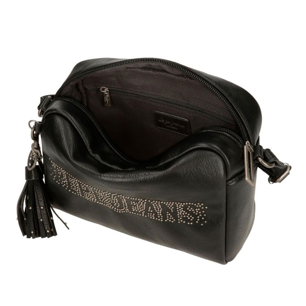 Pepe Jeans torba na rame 21 cm Bera 7235541, crna slika 5