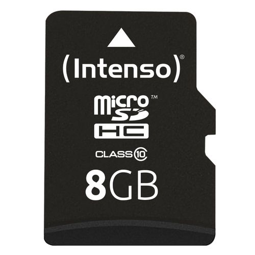 Intenso microSDHC 8GB Class 10 memorijska kartica, brzina 25MB/s slika 2