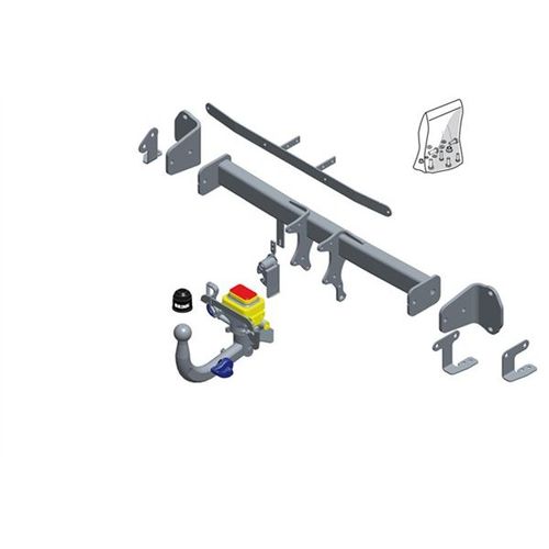 Auto kuka BRINK 648100 preklopna Bmw 5-Seria Mx slika 1