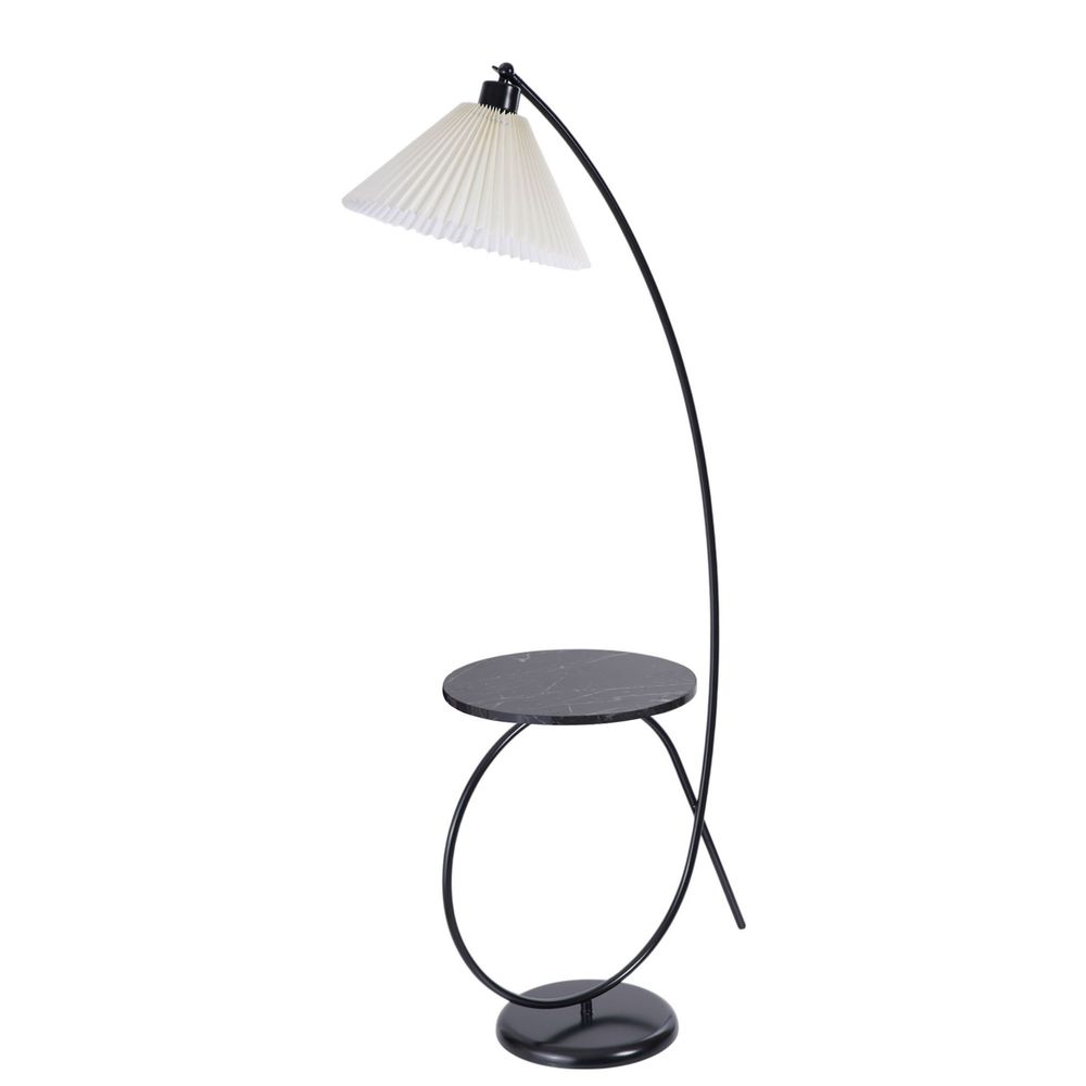 Opviq Podna lampa 422, krem, crna slika 2