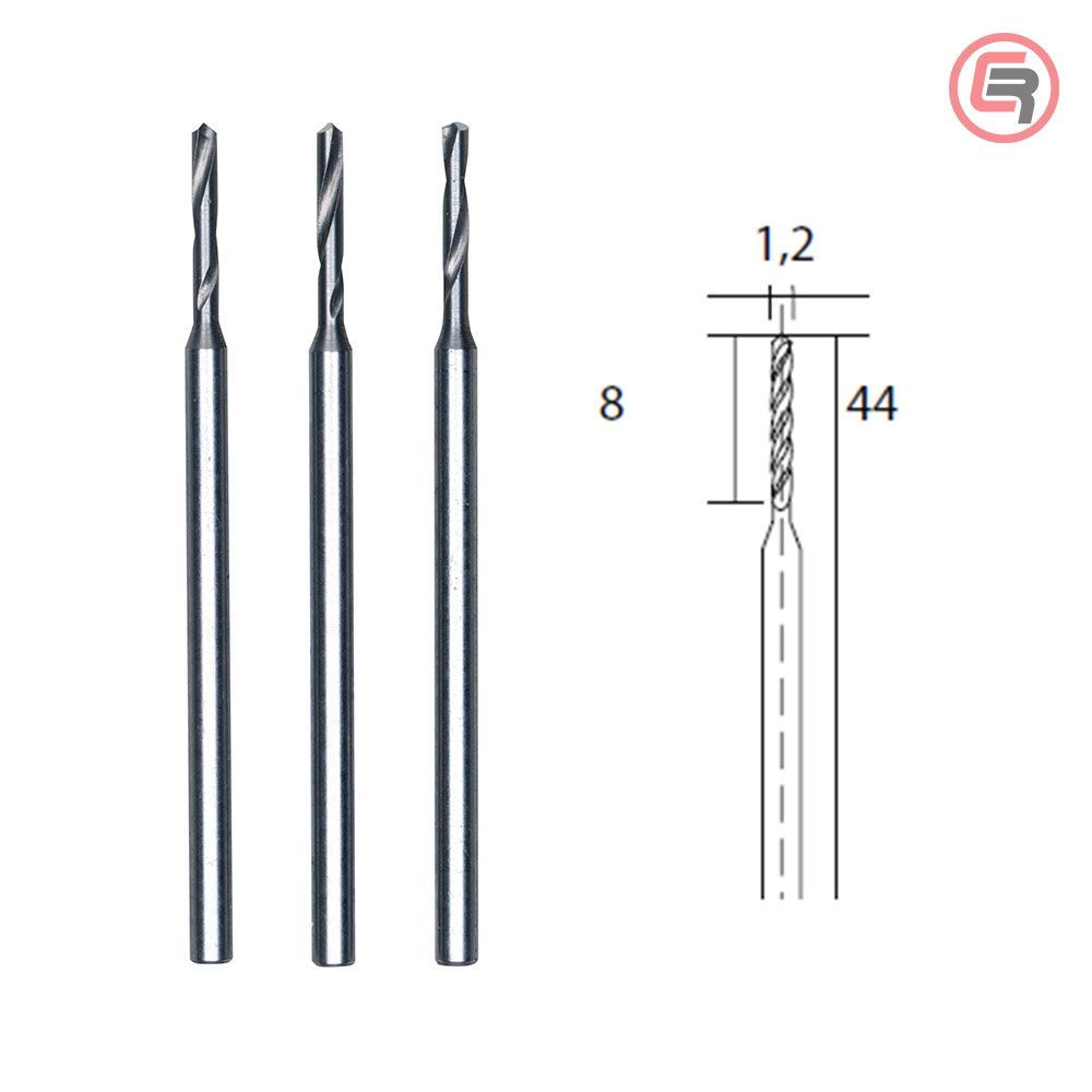 Proxxon Svrdlo HSS Micro Za Metal 1,2 mm / 3 kom - 28856 slika 1