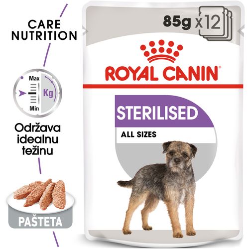 Royal Canin CCN Sterilised Loaf, potpuna hrana za odrasle pse, 12x85 g slika 4
