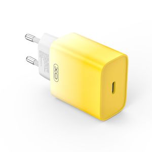 XO Brzi punjač USB-C 30W CE18 žuti