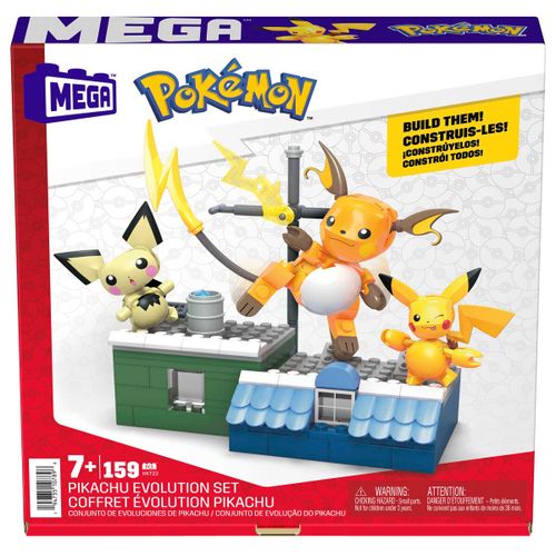 Pokemon Pikachu Evolucija MEGA Construx slika 2