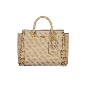 GUESS JEANS BEIGE WOMEN'S BAG