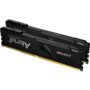 Kingston DDR4 32GB, 3200MHz, (2x16GB), FURY Beast KF432C16BBK2/32