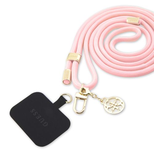 Guess Crossbody strap CORD PINK slika 1