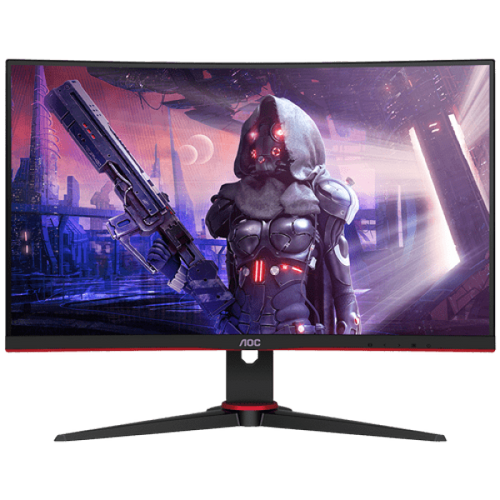 AOC C24G2AE/BK Monitor 23.6" VA 1920x1080/165Hz/1ms/2xHDMI/VGA/DP/zvučnici slika 1